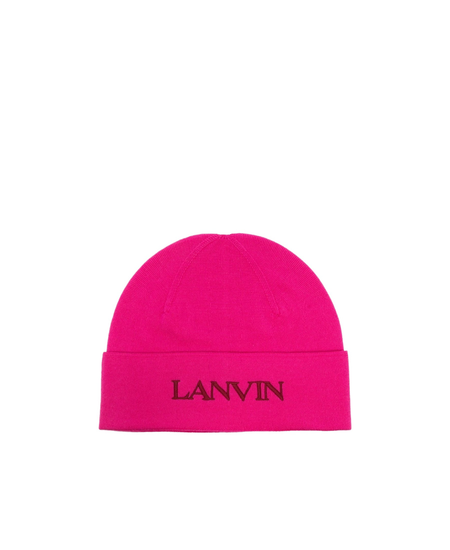 Lanvin Logo Hat In Pink