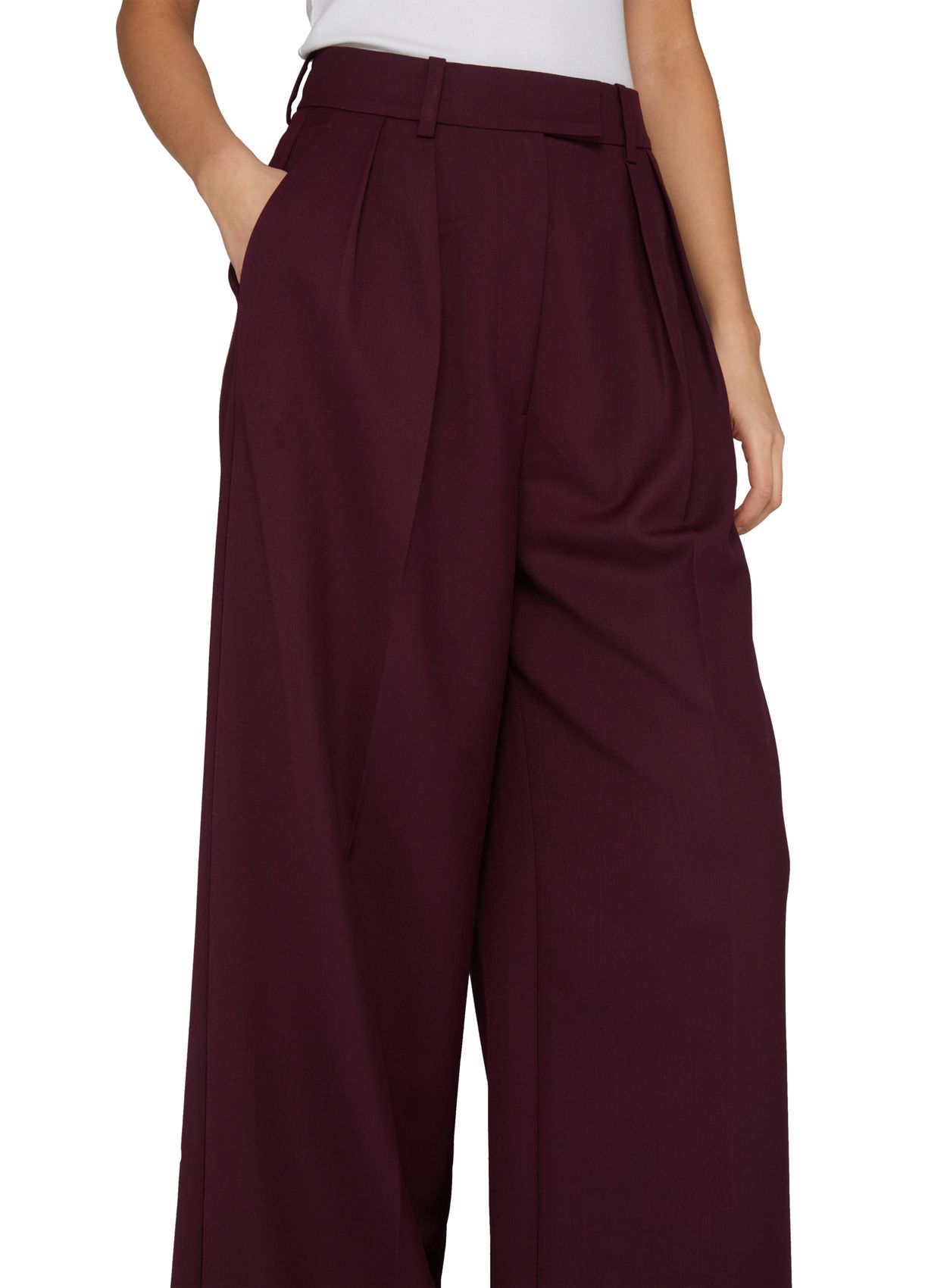 Shop Anine Bing Belt Loops Slacks
