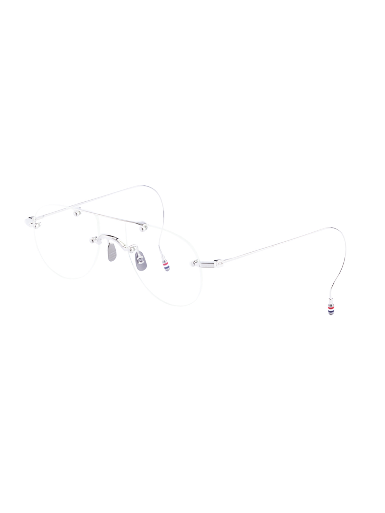 Thom Browne Frameless Plain Mirror In Metallic