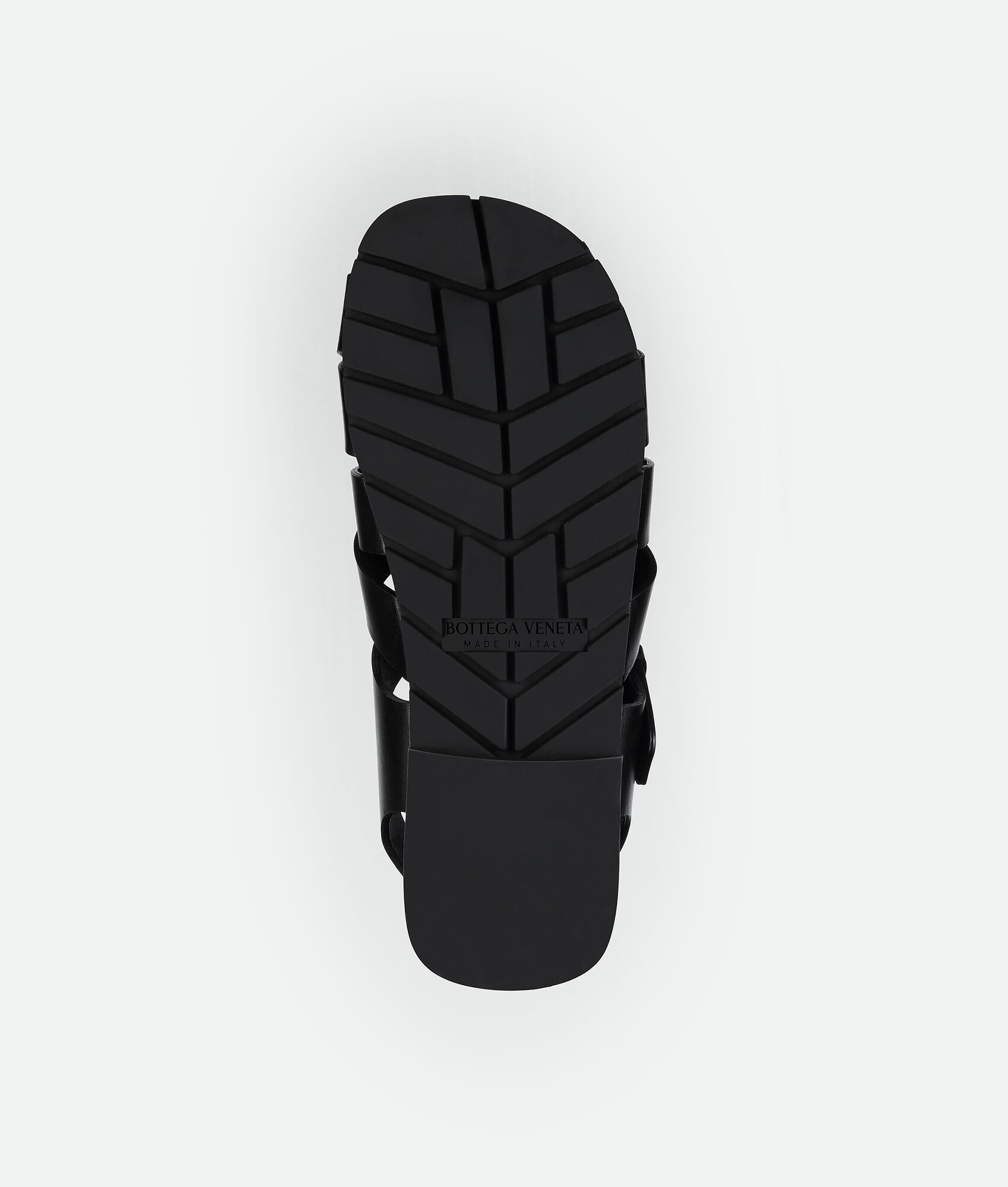 Shop Bottega Veneta Alfie Sandal In Black
