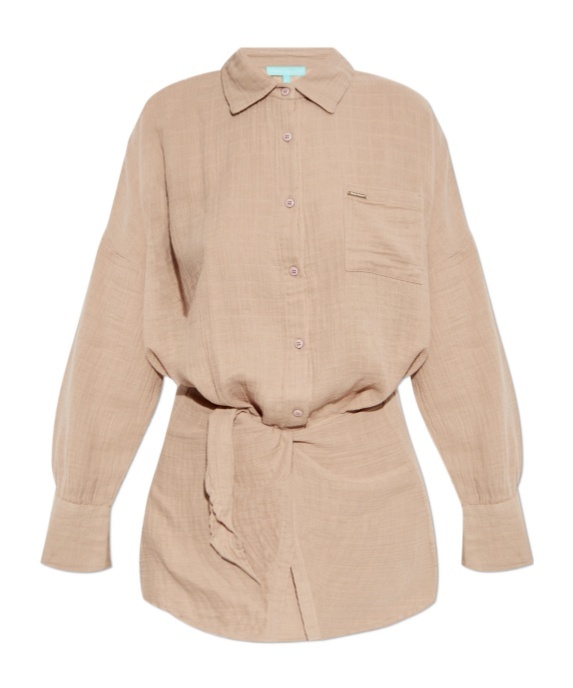 Shop Melissa Odabash Sara Dress In Nude