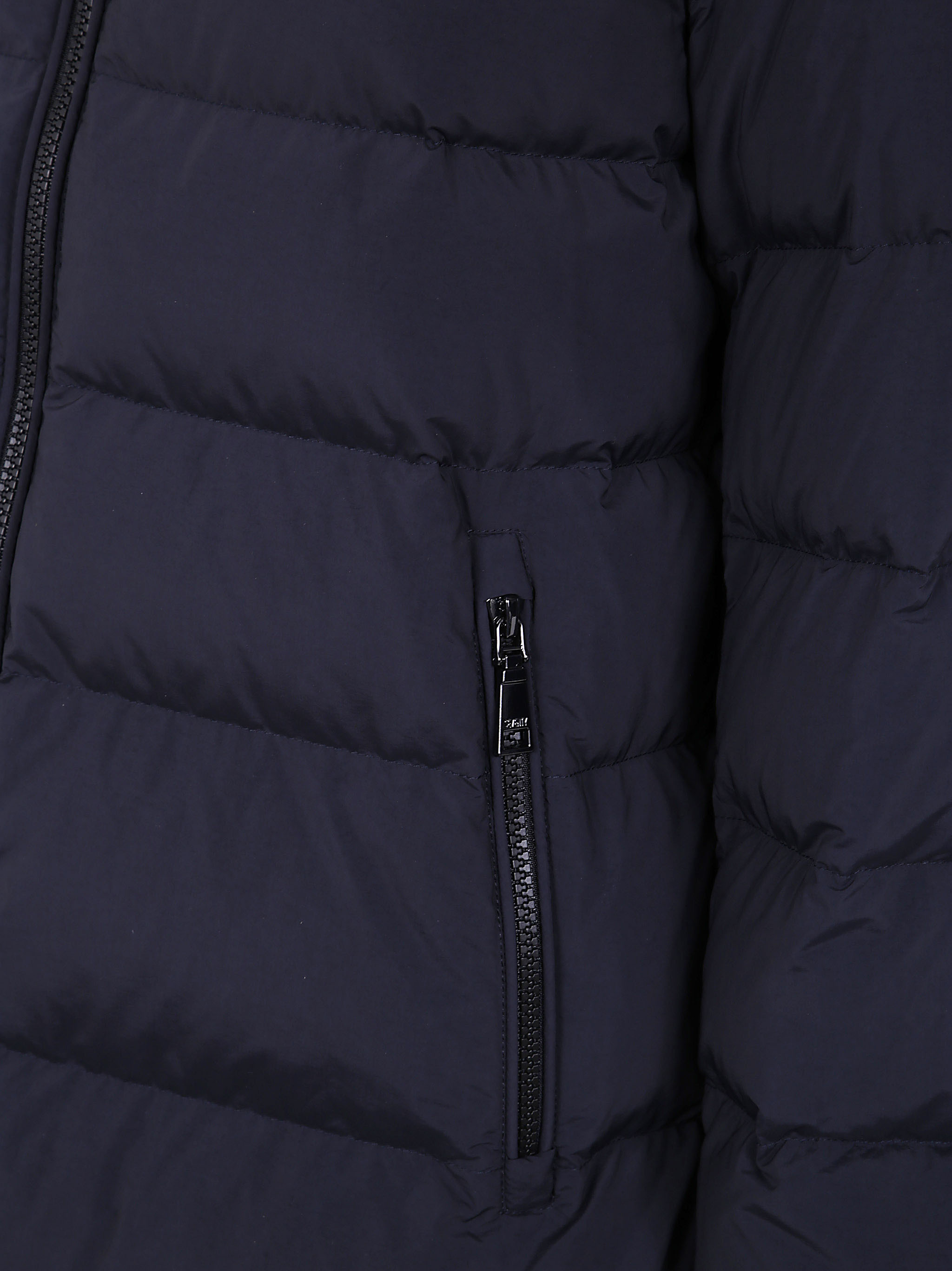 Seventy Hooded Down Jacket In Blue