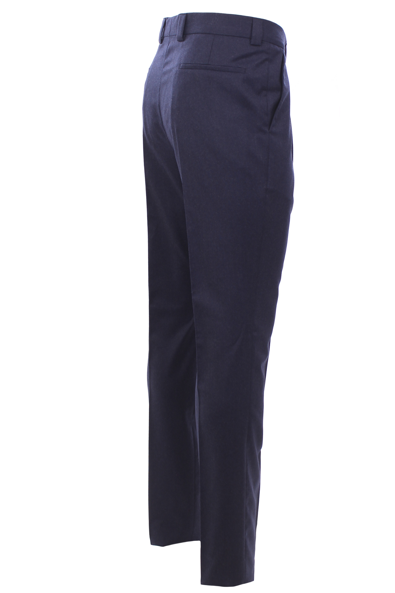 Brunello Cucinelli Wool Casual Pants In Black