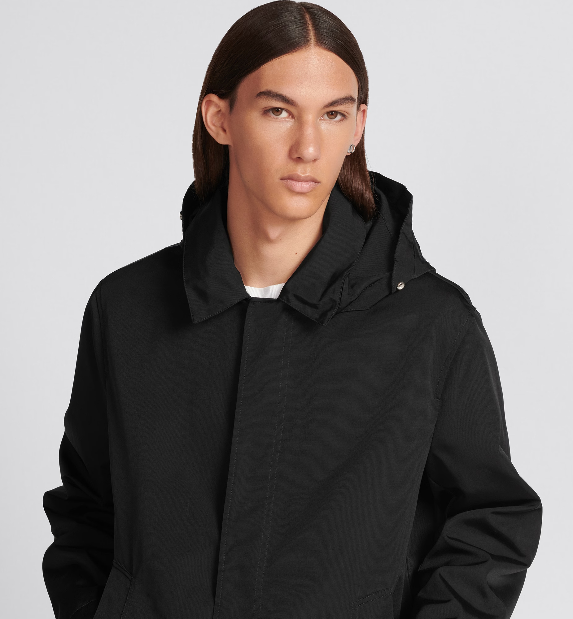 Dior Cd Icon Windbreaker In Black