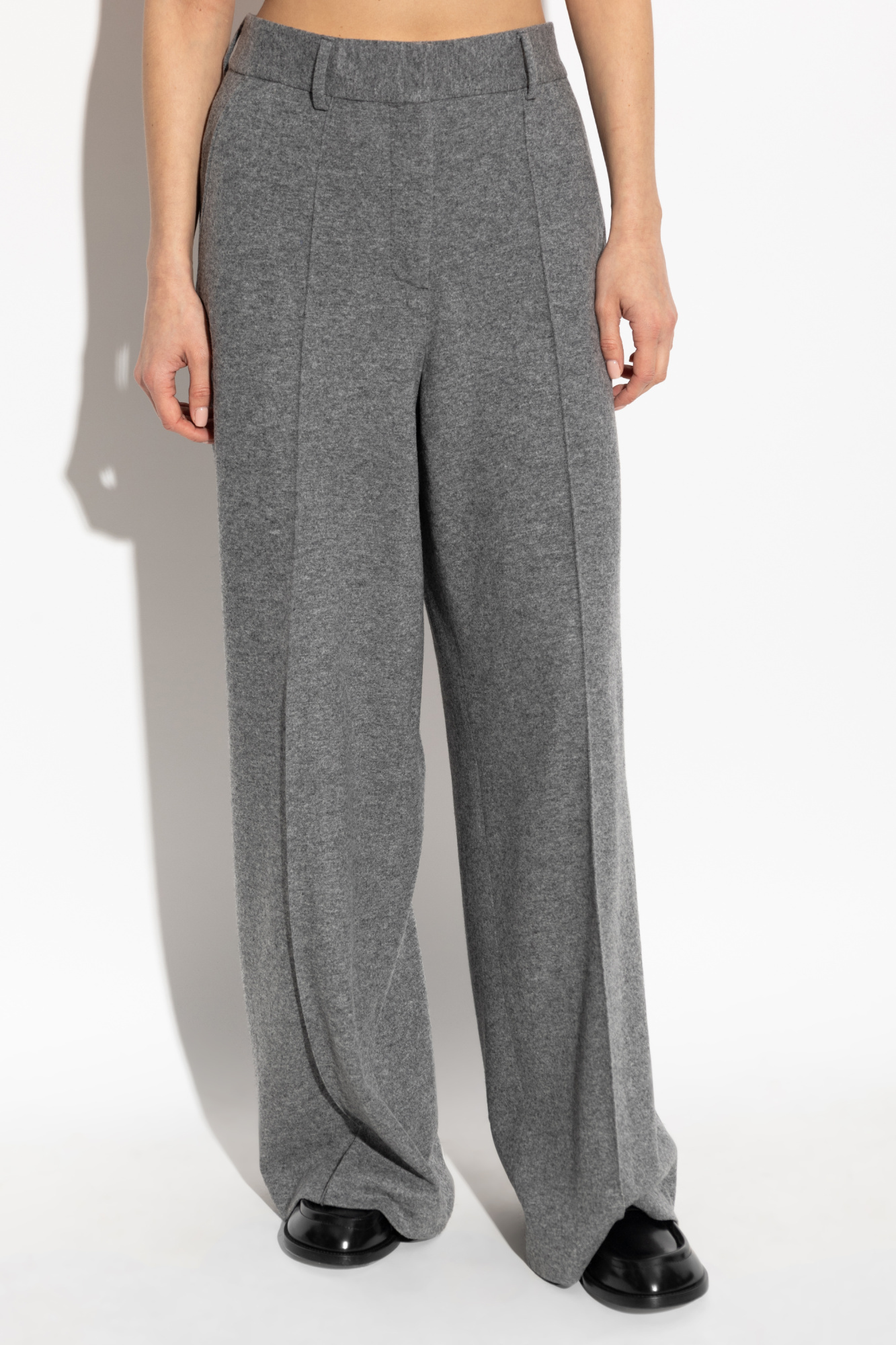OFFICINE GENERALE WIDE-LEG TROUSERS