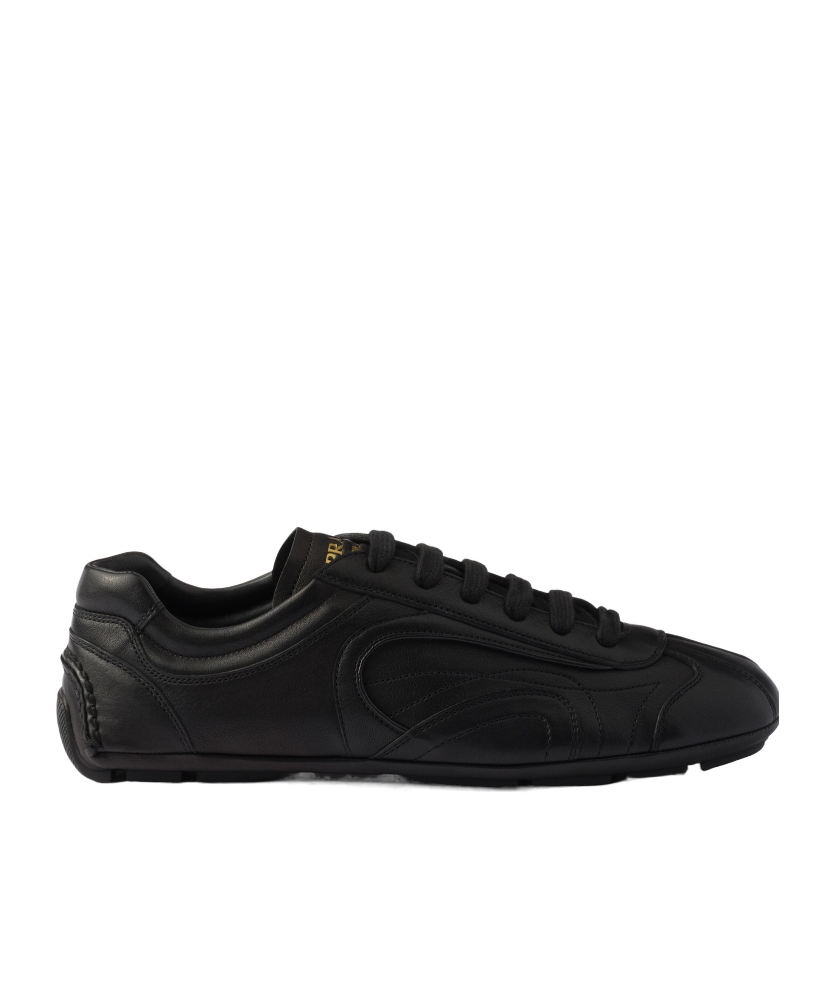 Prada Black Suede And Re Nylon Montecarlo Re Edition 2005 Sneakers In Multi