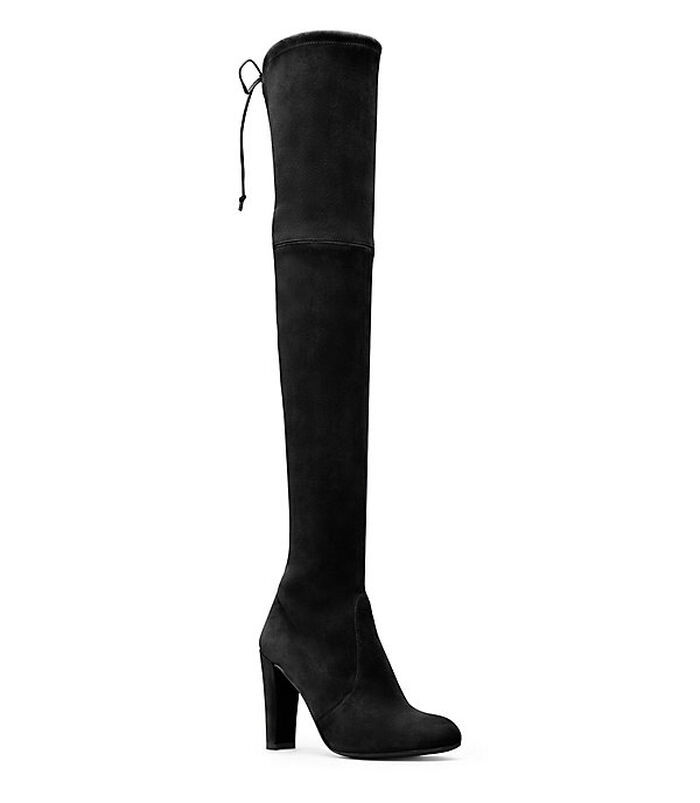 Stuart Weitzman High-heeled Knee-high Boots In Black