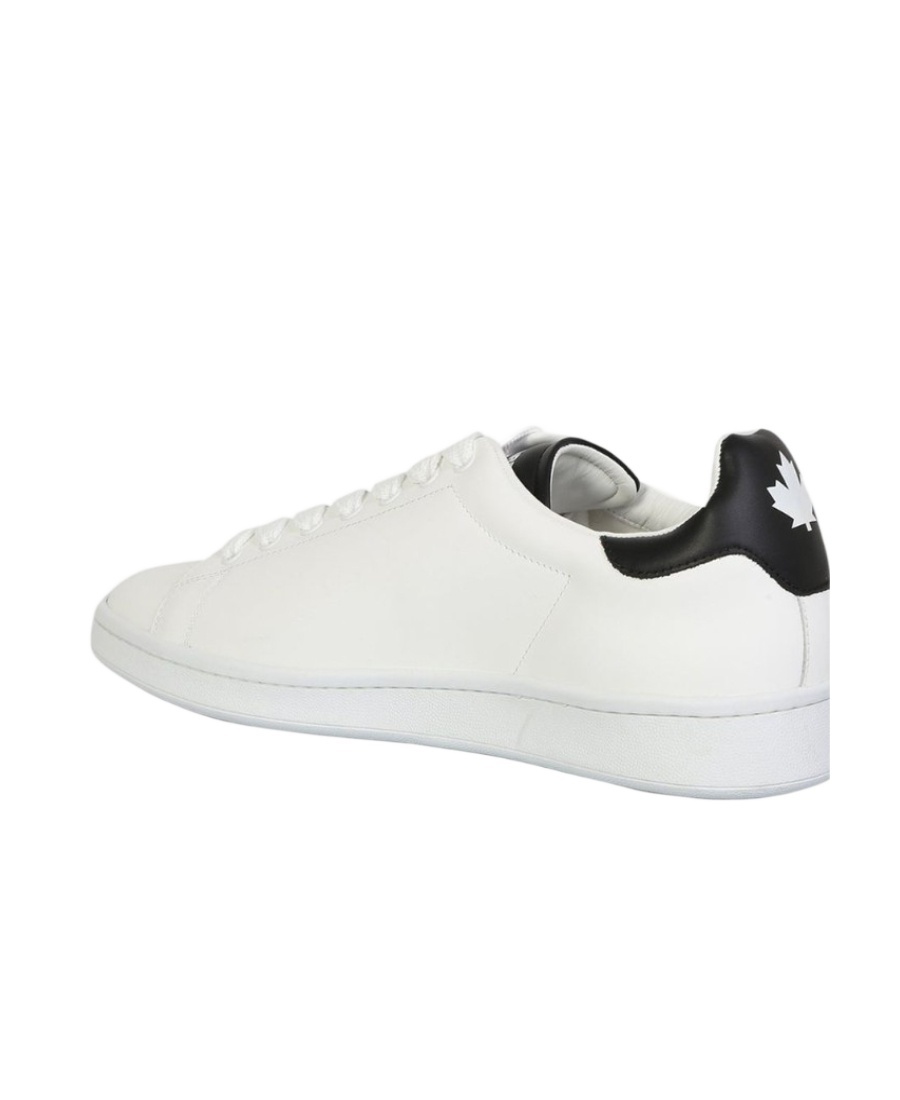 Shop Dsquared2 Logo Low Upper Board Shoes In White