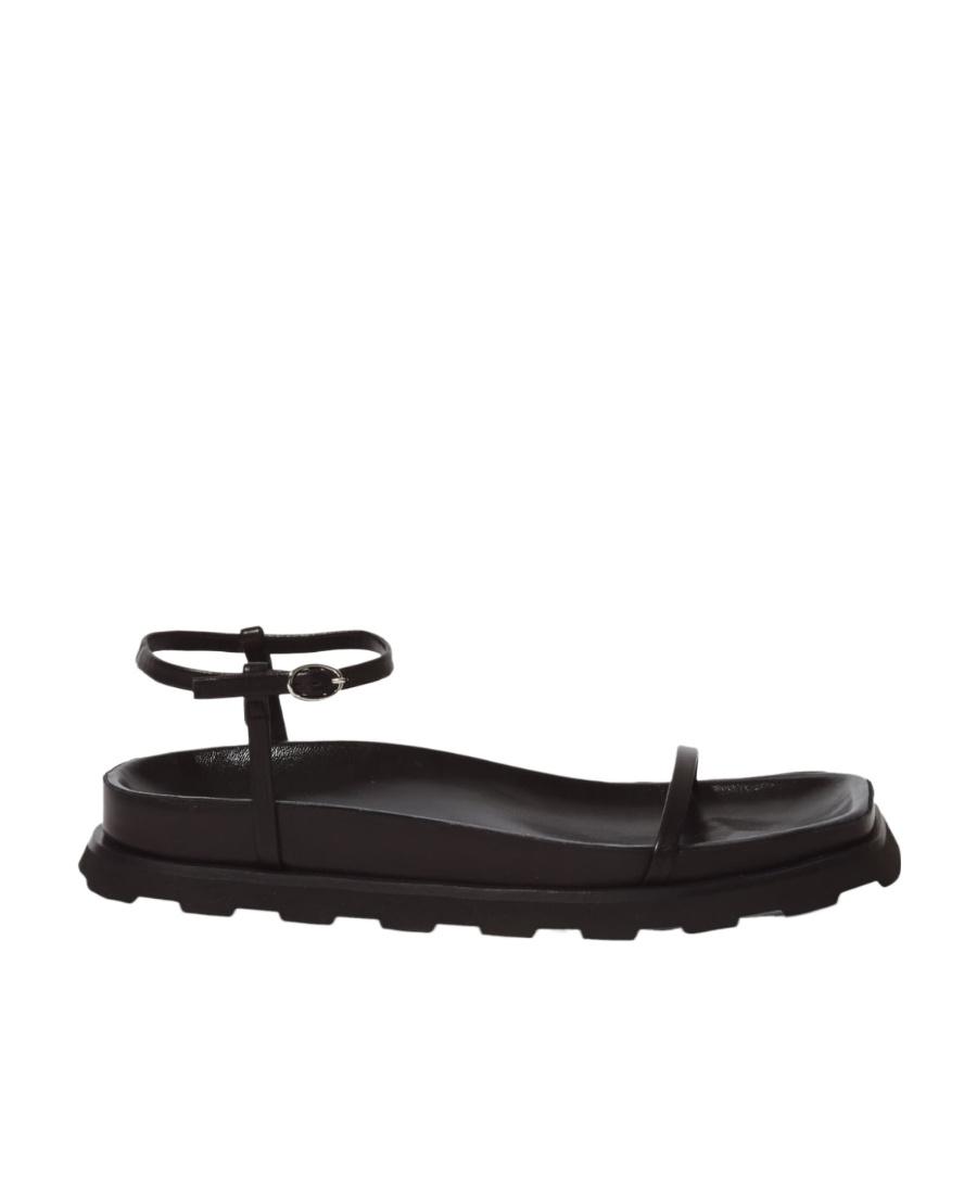 Proenza Schouler Logo Sandals In Black