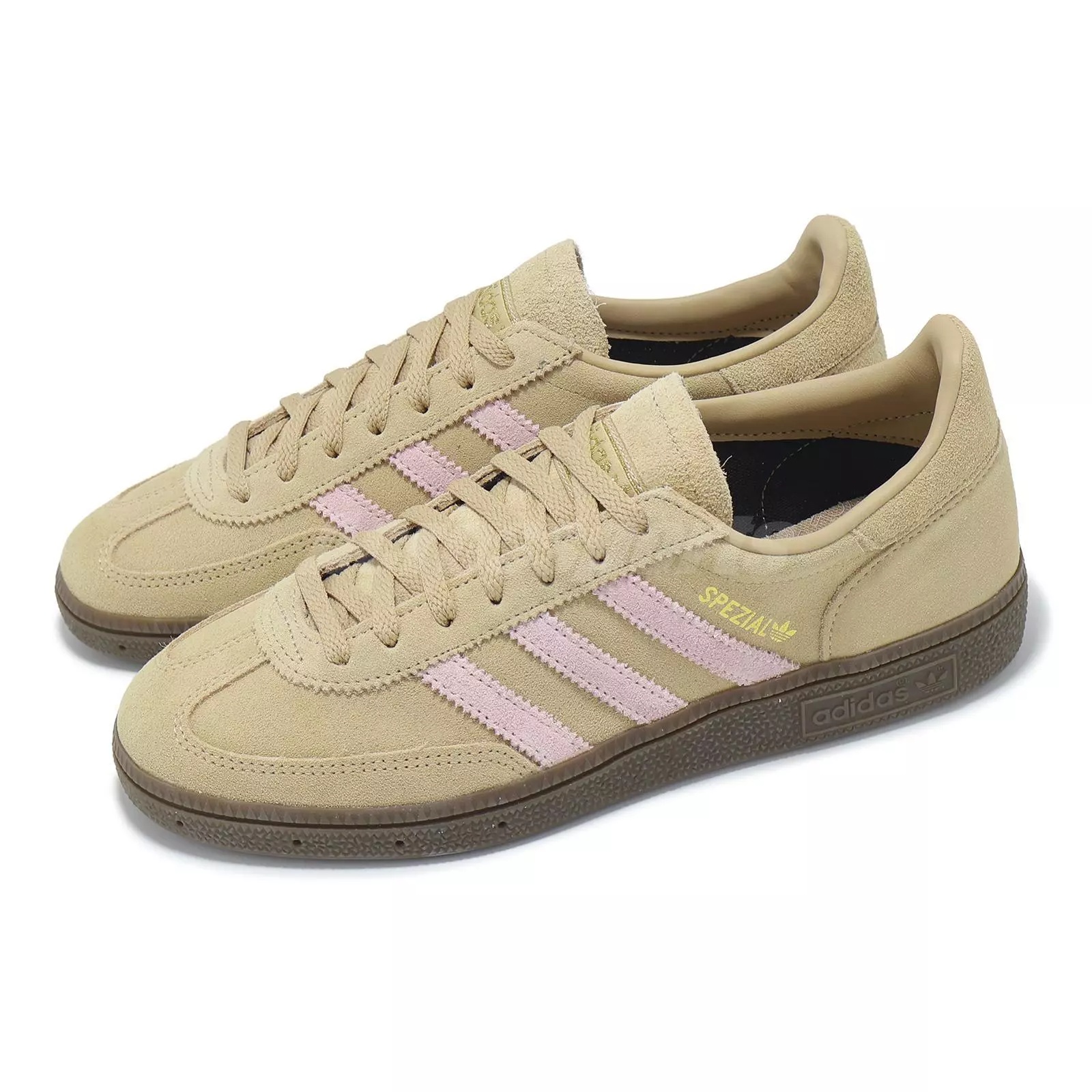 Adidas Originals Lace-up Low-top Sneakers In Nude