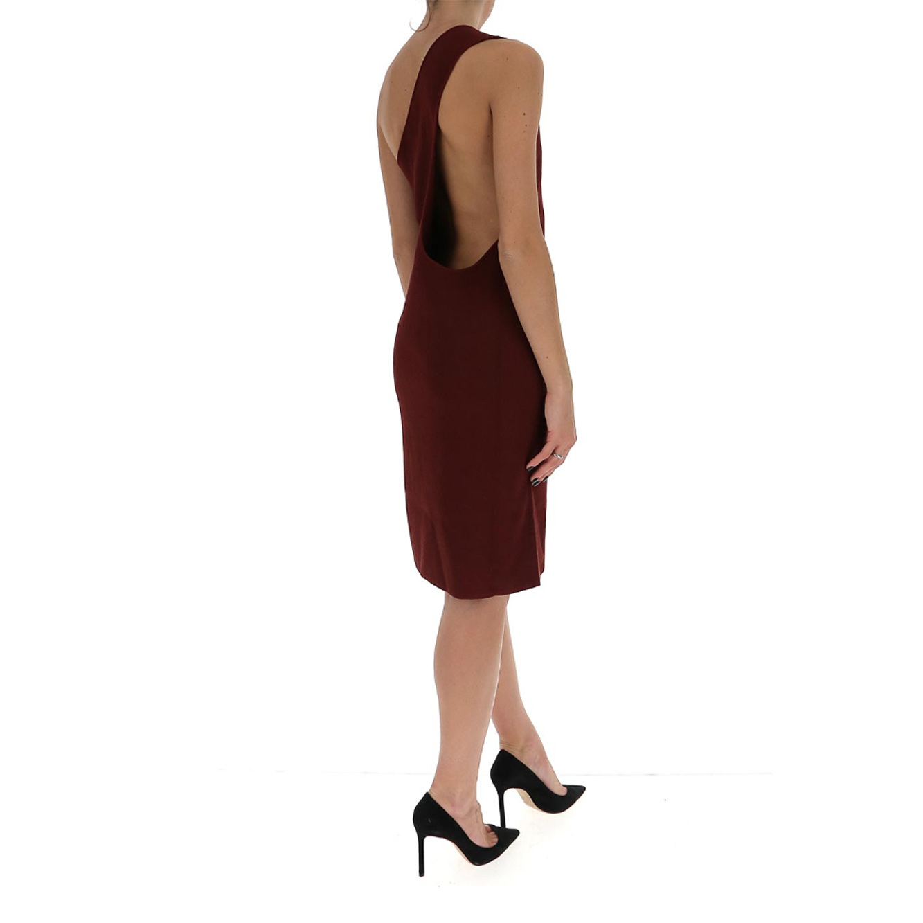 BOTTEGA VENETA ONE-SHOULDER MIDI DRESS