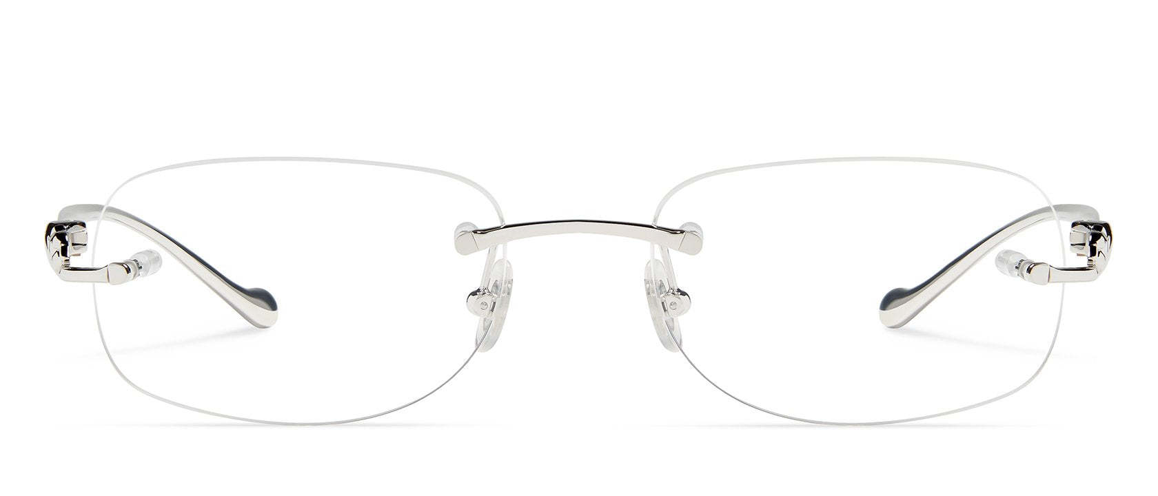 Cartier Oval-frame Glasses In White
