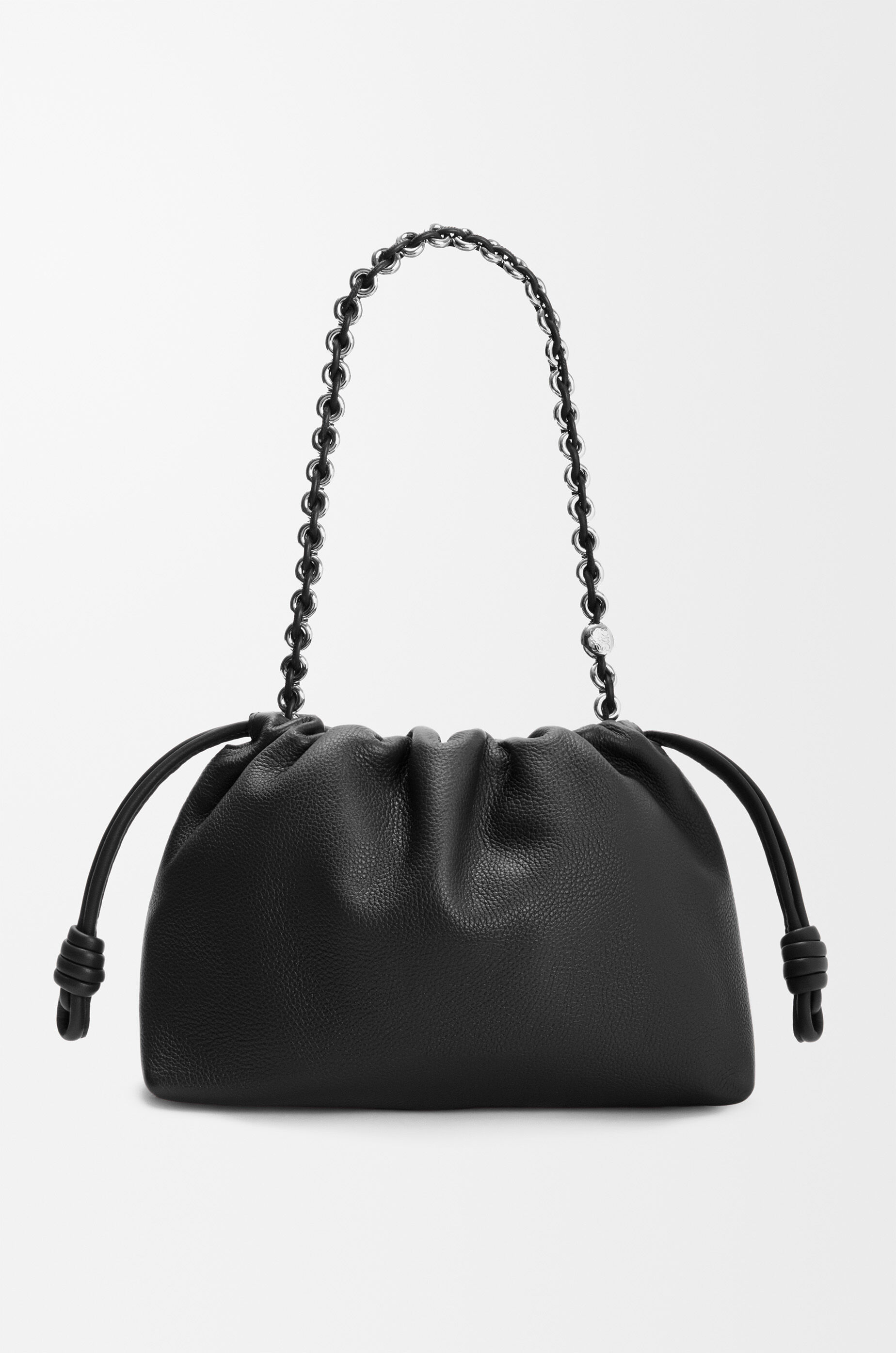 Loewe Medium Flamenco Purse In Fine Grained Calfskin In Black