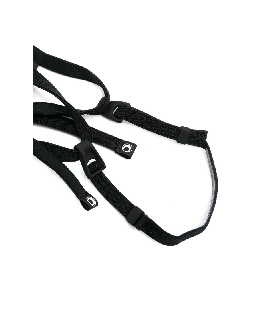 Marine Serre Logo-print Face Mask In Black