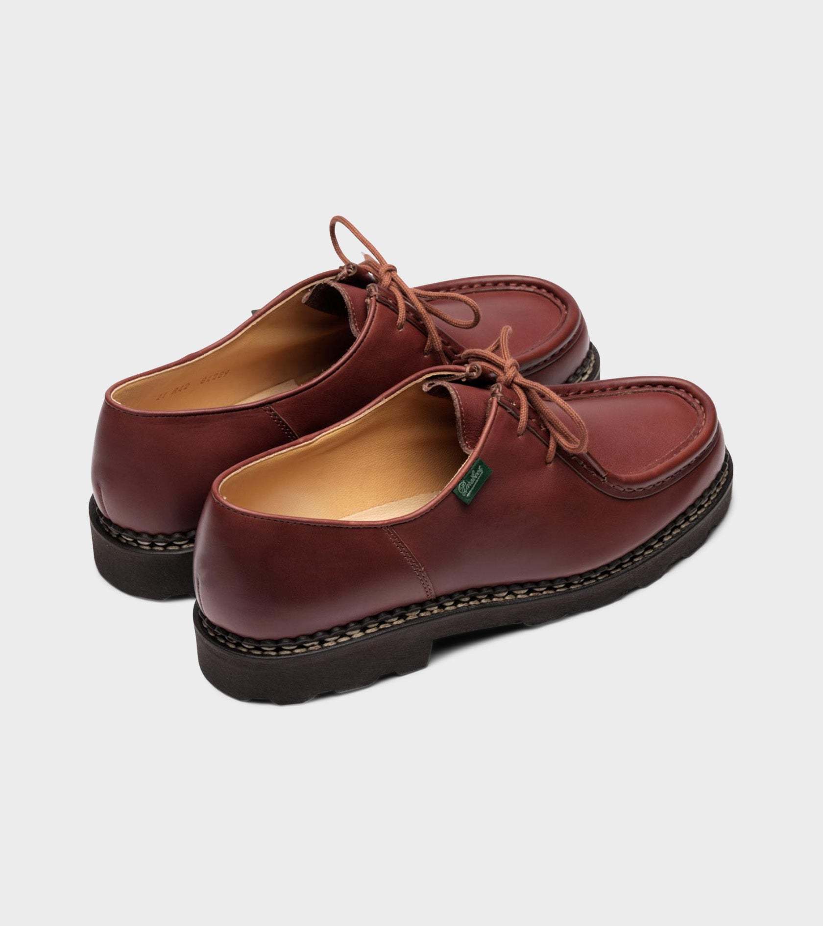 Paraboot Stringata Michael Marron Lis Ecorce In Brown