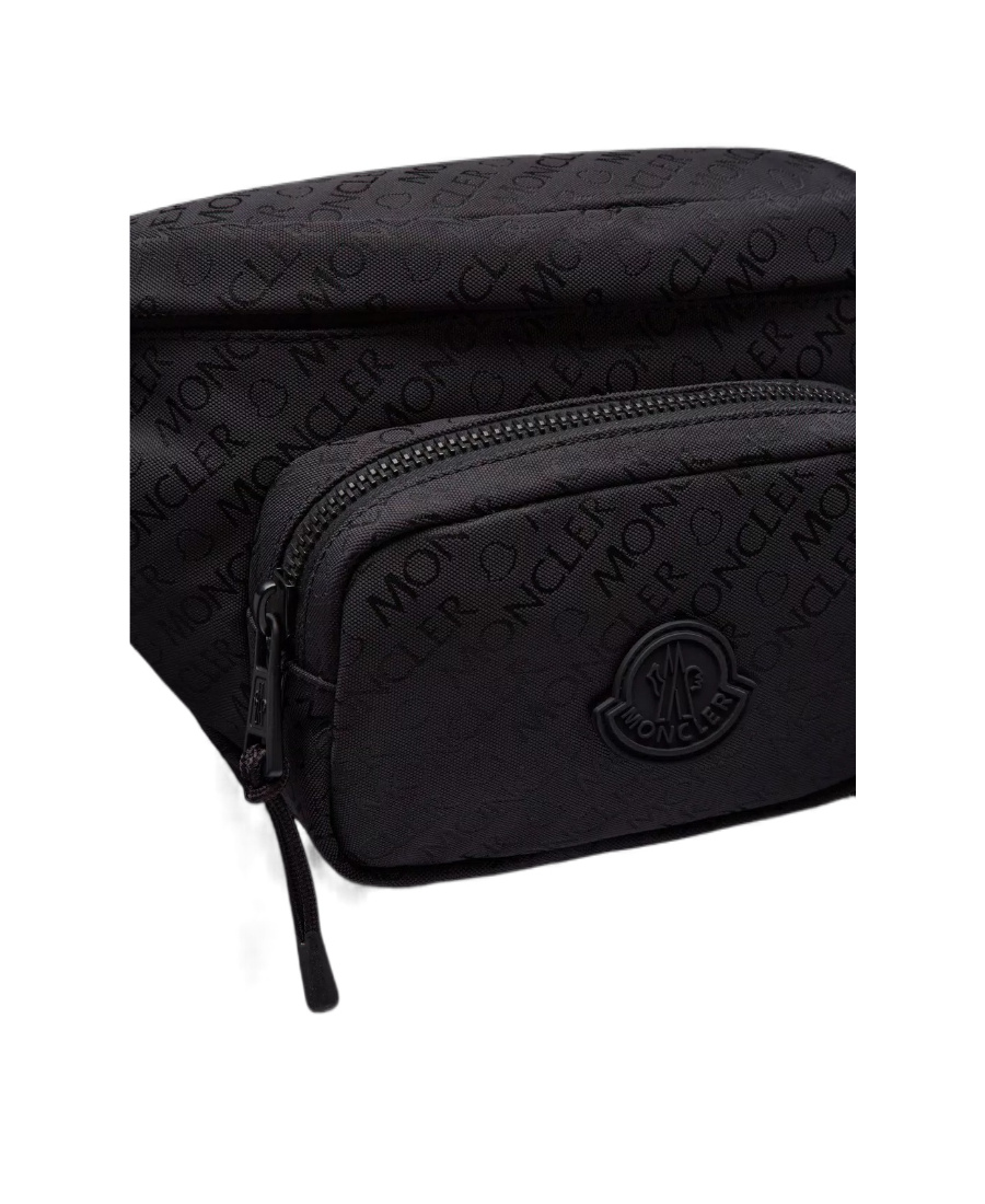Moncler Durance Piccolo Technical Fabric Belt Bag In Black