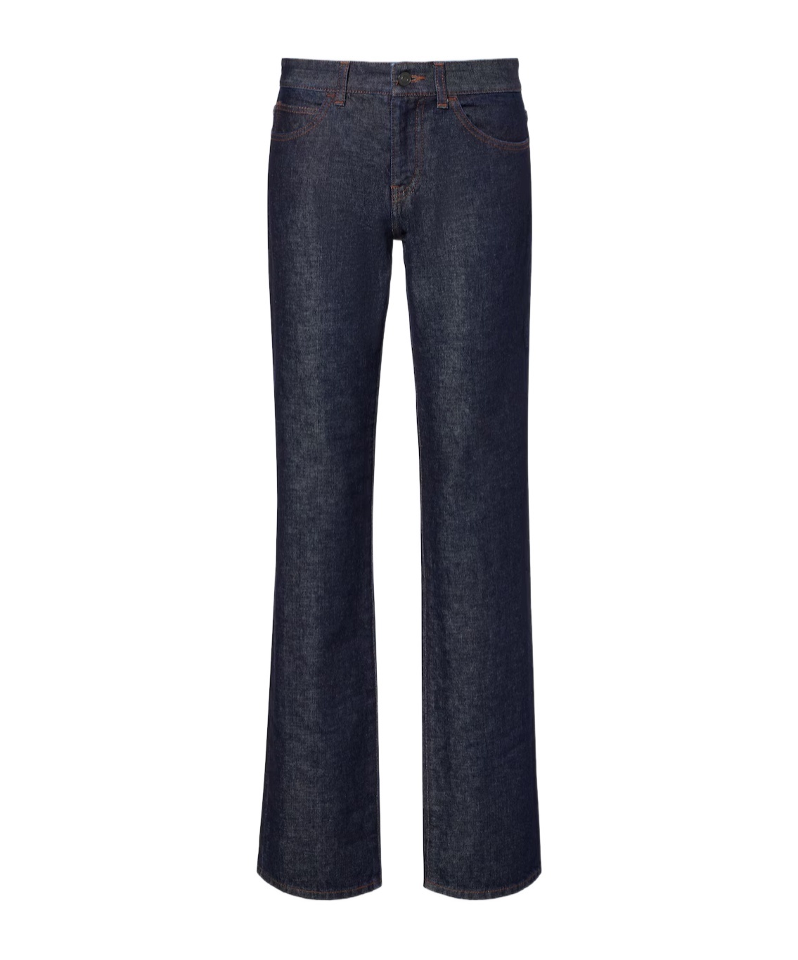 The Row Carlyl Mid-rise Straight Jeans In Blue