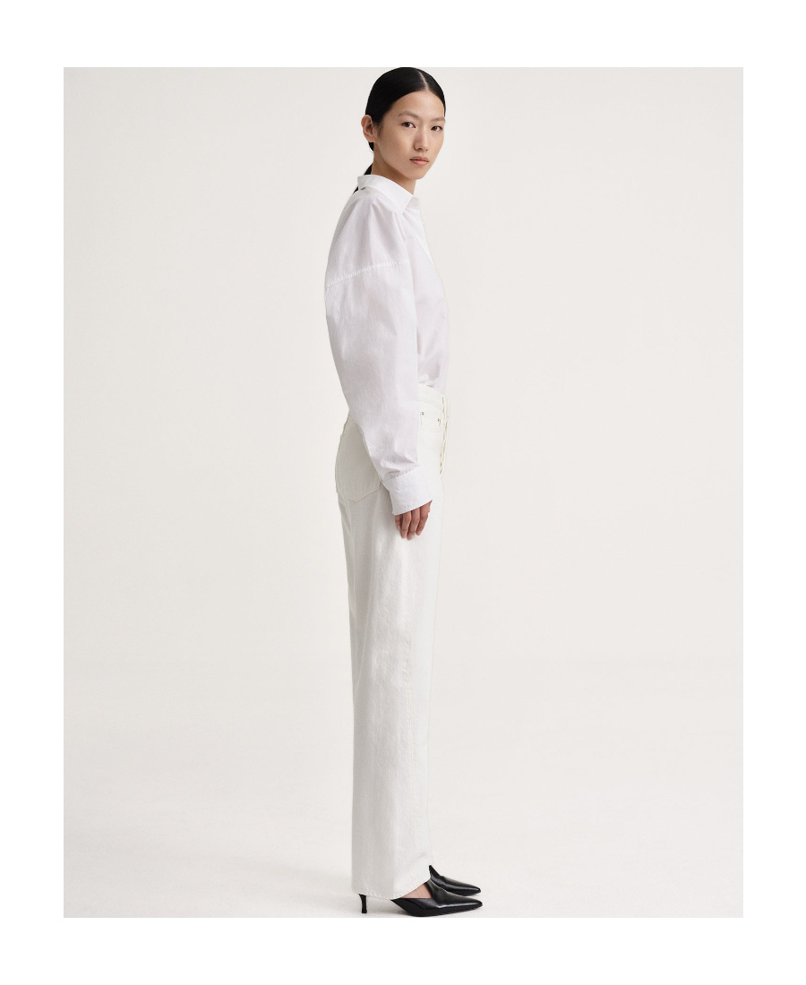 TOTÊME TOTME HIGH-WAISTED STRAIGHT LEG JEANS