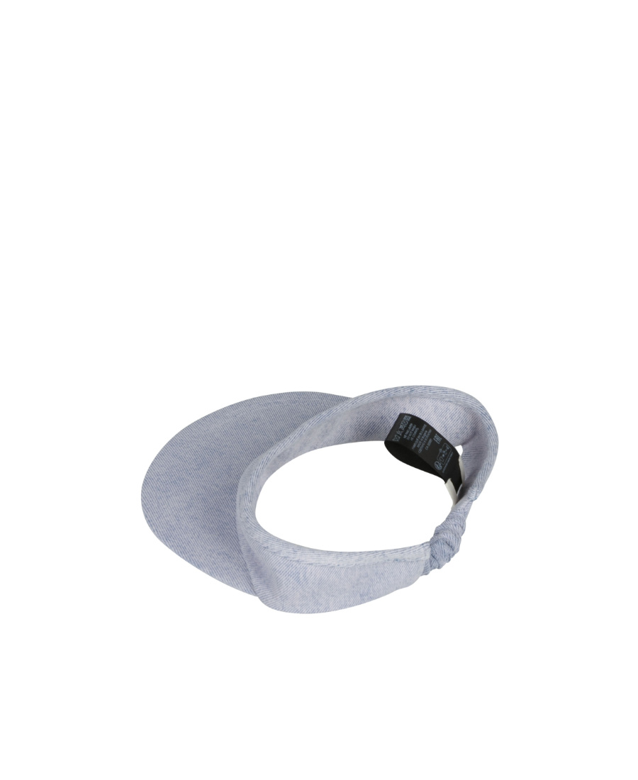 Isabel Marant Logo-embroidered Denim Visor Cap In Gray