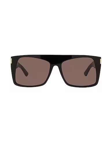 Saint Laurent Square Sunglasses In Brown