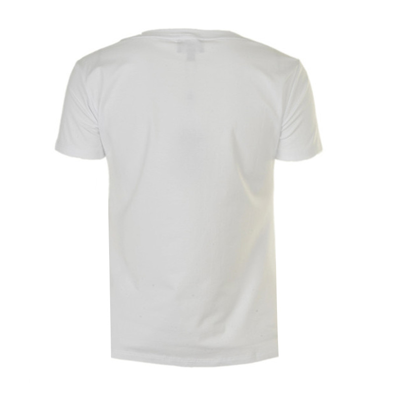 Shop Armani Jeans Spliced Pattern T-shirt In White