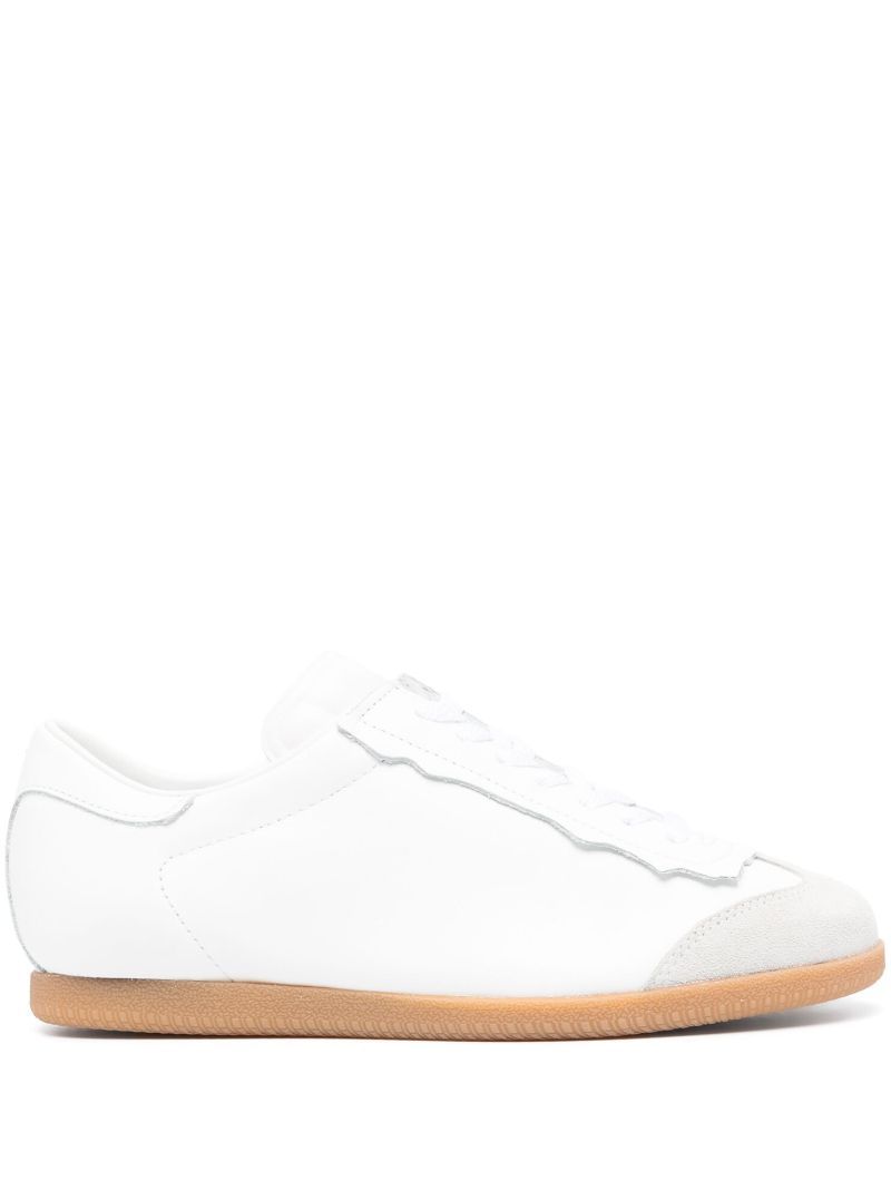 MAISON MARGIELA MAISON MARGIELA PANELLED LACE-UP SNEAKERS