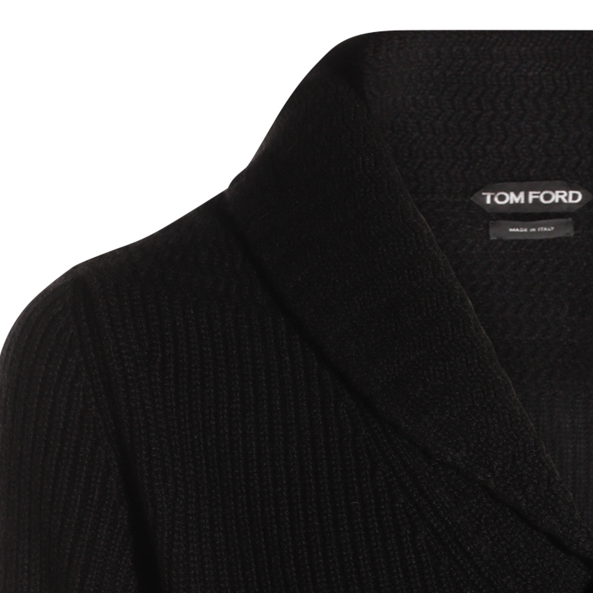 Tom Ford Shawl Collar Sweater Front Pockets