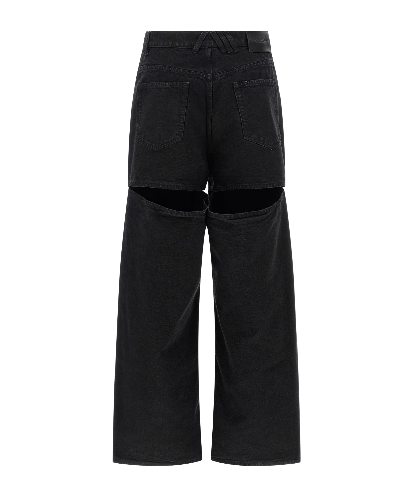 Attico Jeans Boot-cut - Negro In Black