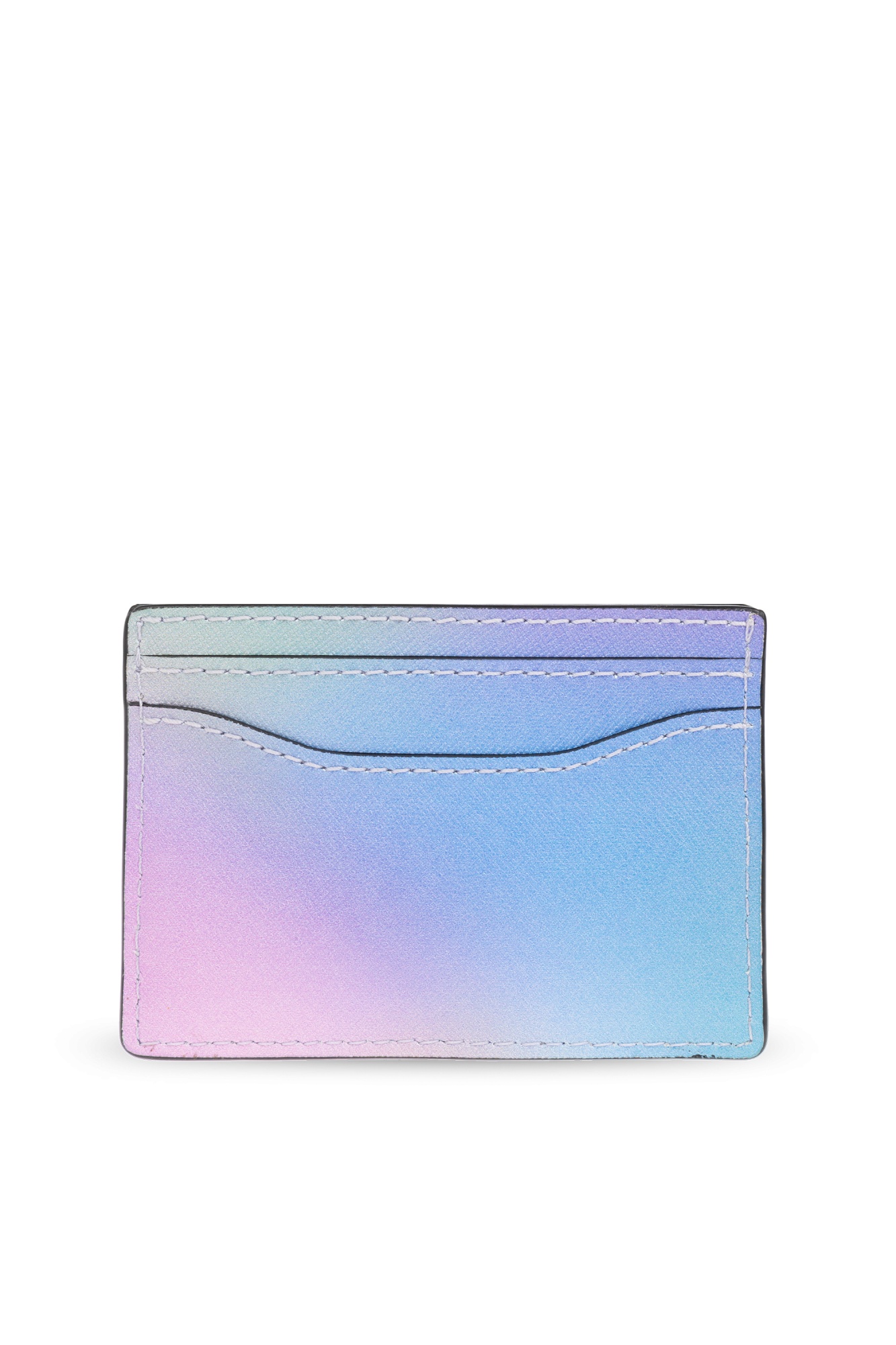 Marc Jacobs Rectangular Card Holder In Blue