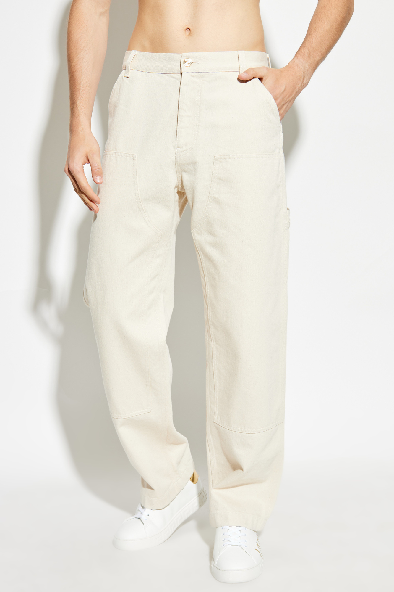 Versace Logo-patch Utility Trousers