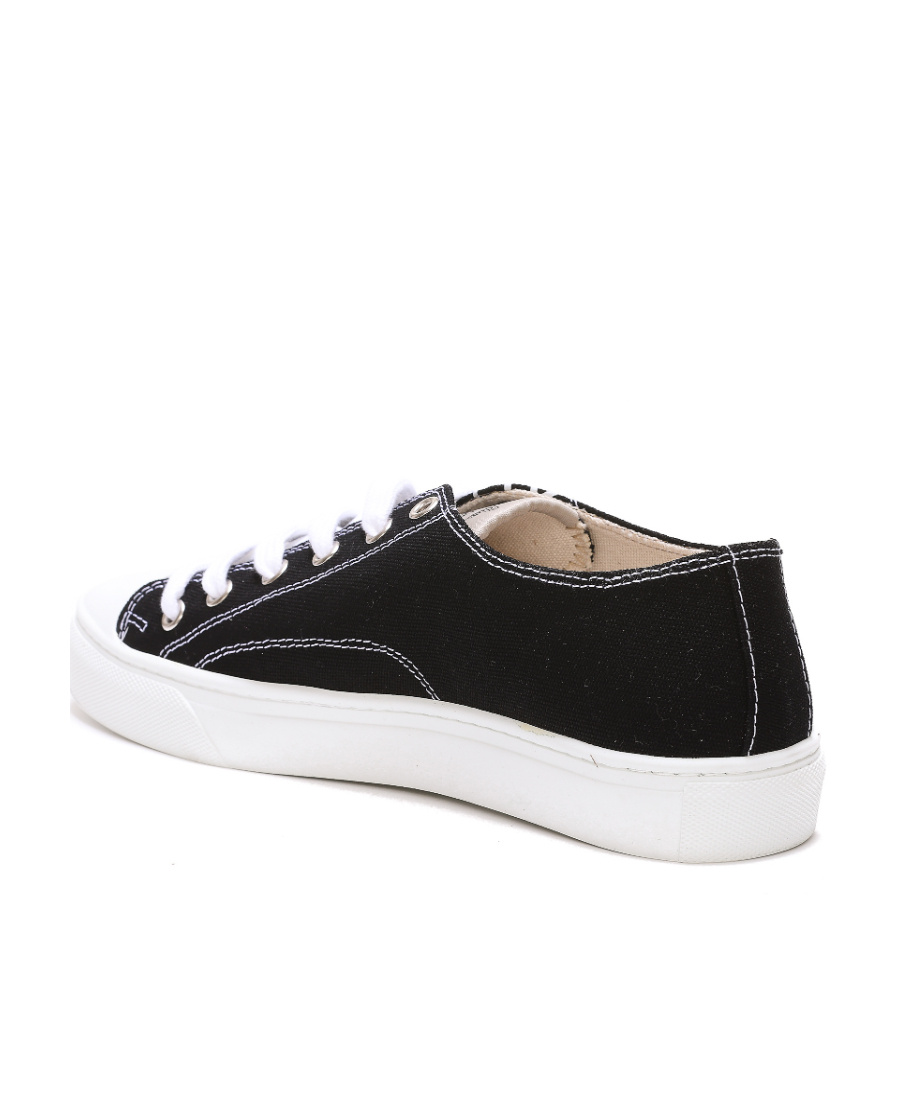 Vivienne Westwood Low Top Canvas Plimsoll Cotton Canvas Black 11-45 Men