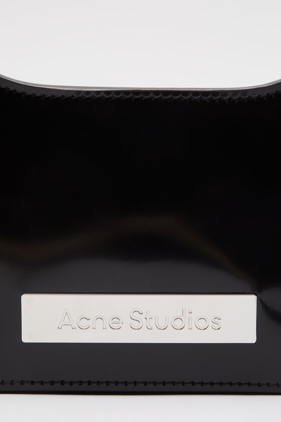 Acne Studios Mini Platt Shoulder Bag In Black