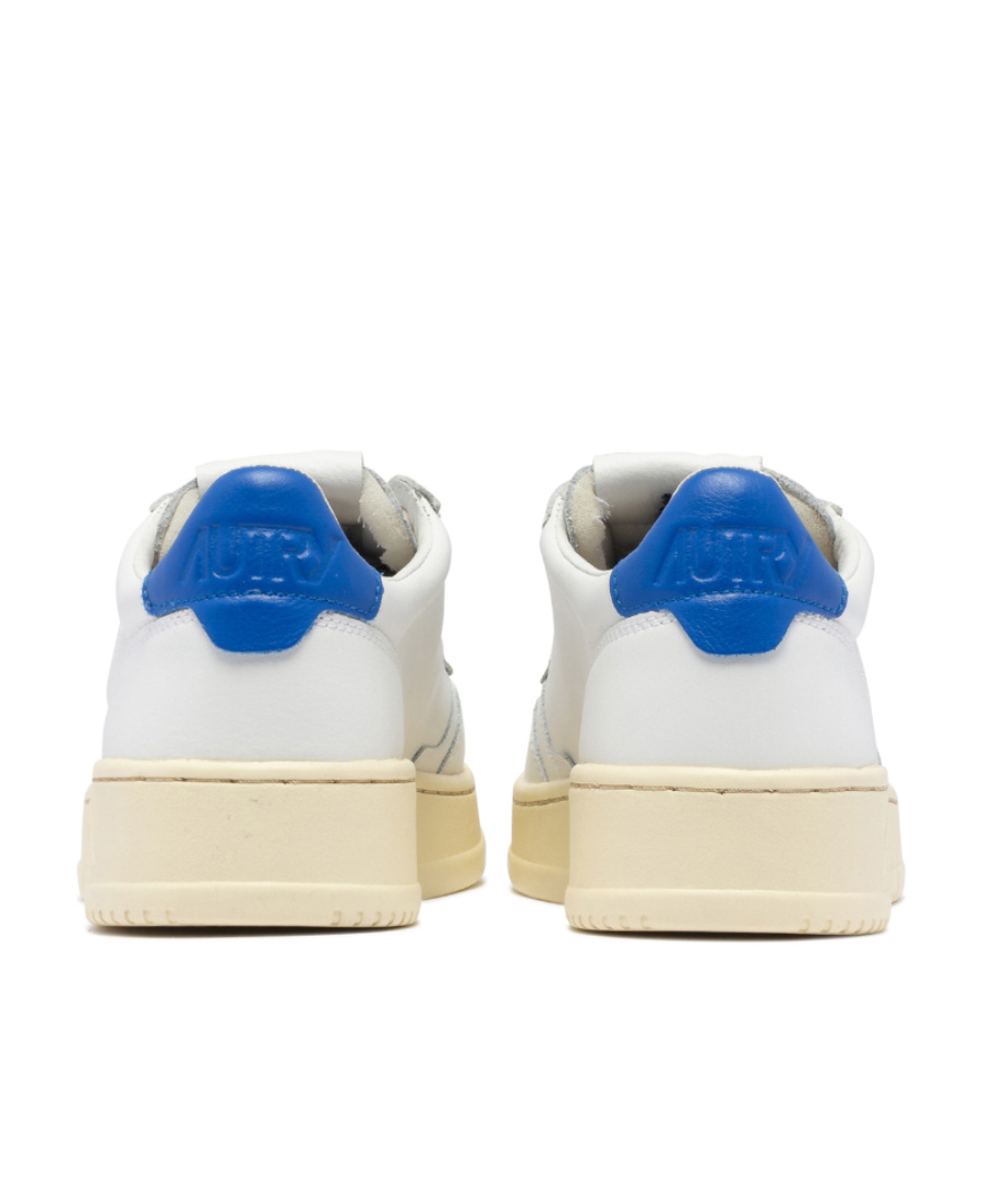 Autry Logo Lace Up Sneakers In White