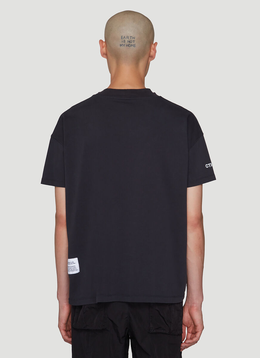 Heron Preston Logo Patch T-shirt In Black