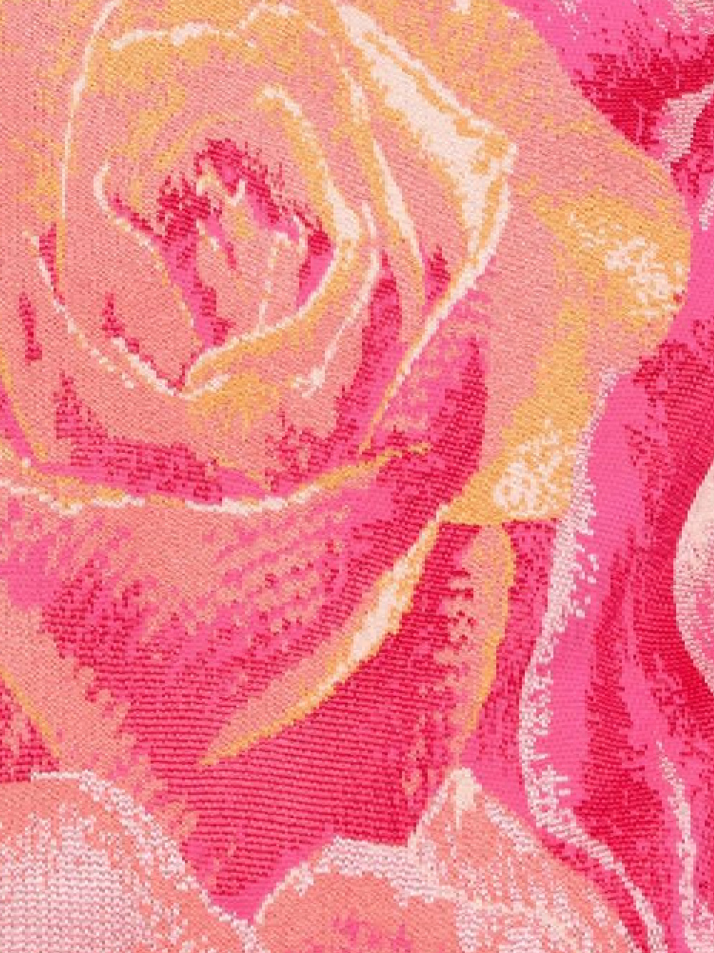 Roberto Cavalli Mini Dress With Garden Rose Print In Pink