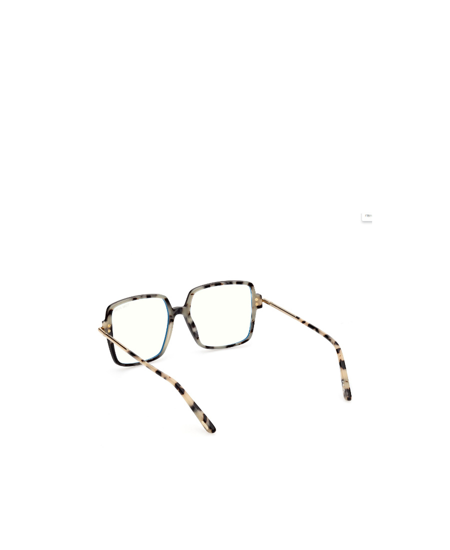 Tom Ford Square Frame Flat Mirror In White