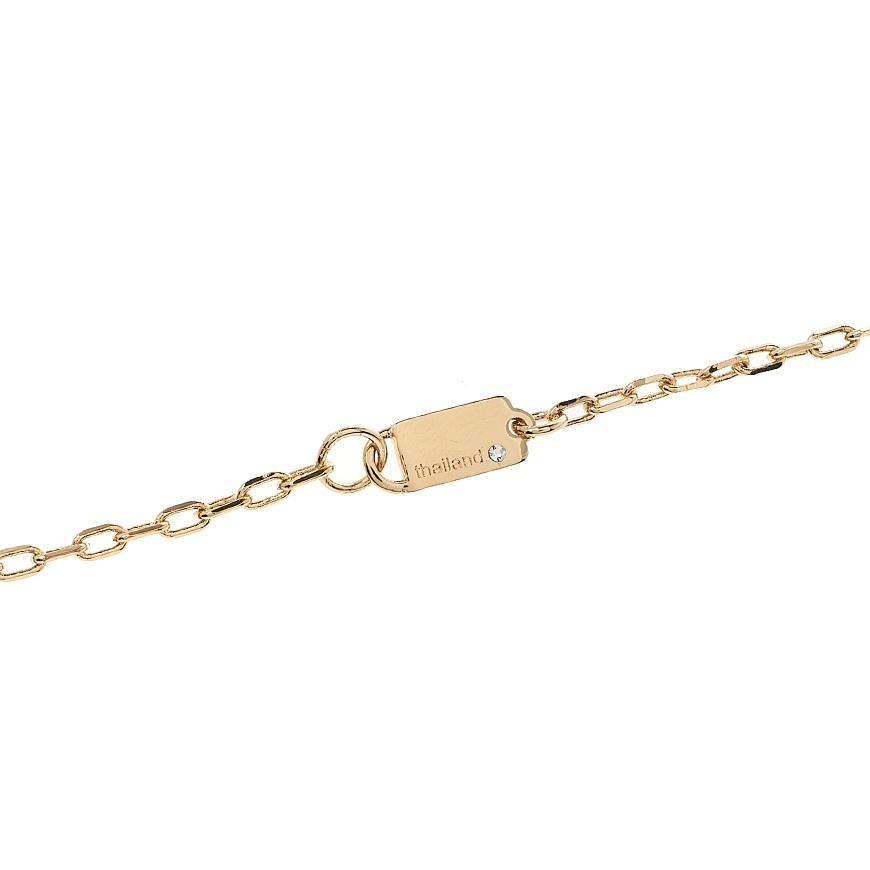 Shop Coach Pendant Necklace In Yellow