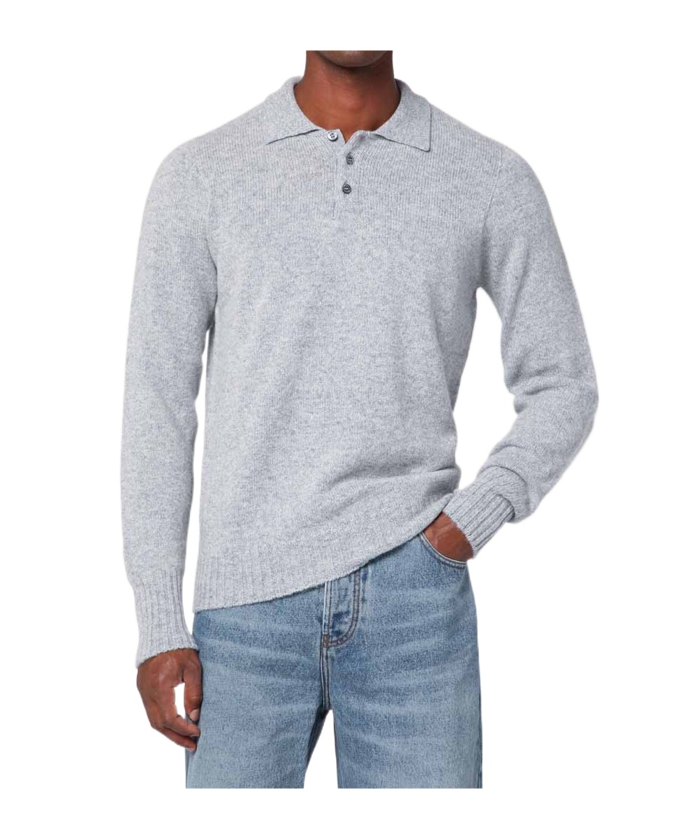 Drumohr Long-sleeved Sweater In Gray