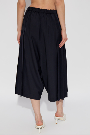 COMME DES GARÇONS ELASTIC WAIST CASUAL PANTS 
