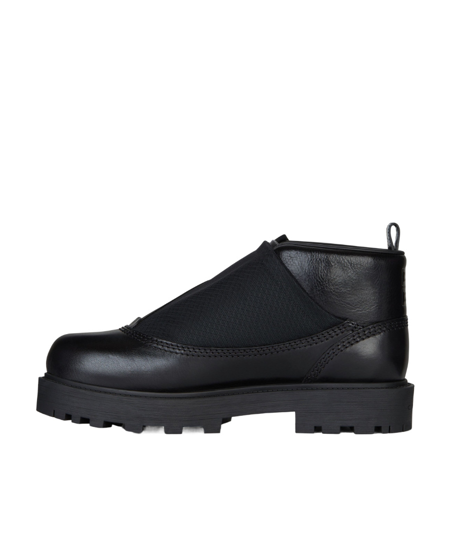 Givenchy Workboot Mid-tech In Black