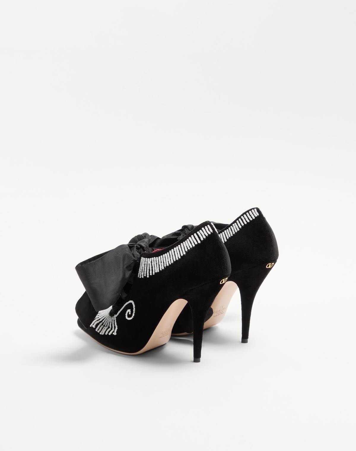 Valentino Pointed High Heels In Multi