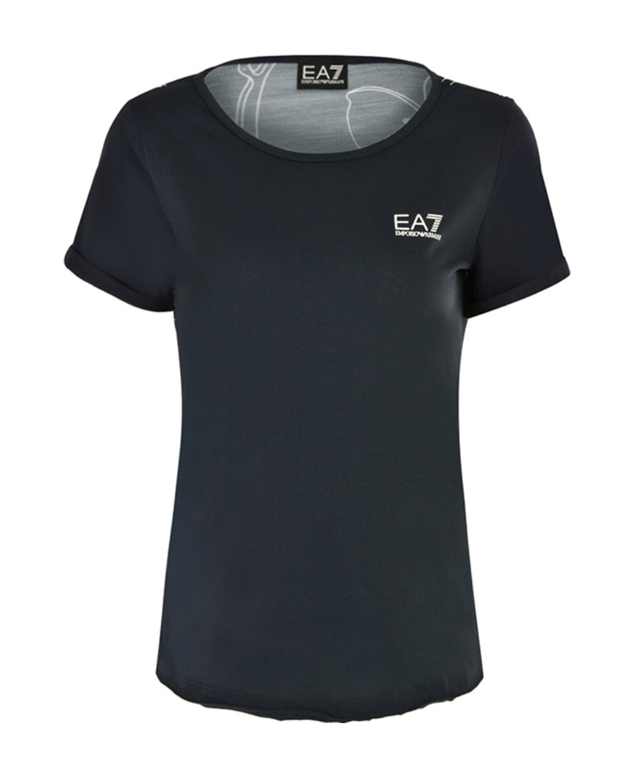 EMPORIO ARMANI PRINTED SHORT-SLEEVED T-SHIRT
