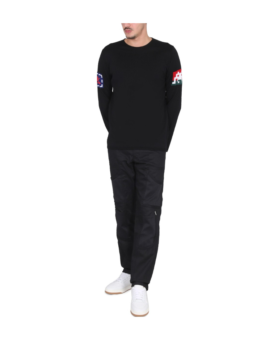 COMME DES GARÇONS COMME DES GARÇONS SHIRT CREWNECK LONG-SLEEVED T-SHIRT