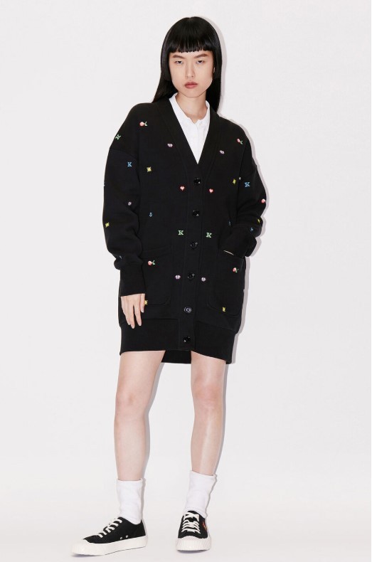 KENZO KENZO PIXELS' CARDIGAN DRESS