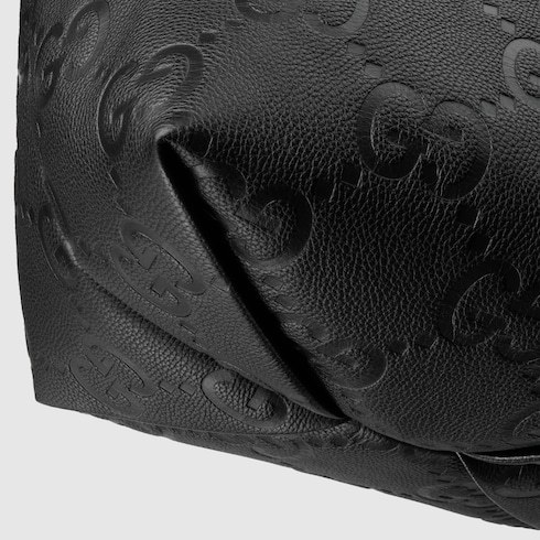 Gucci Medium Jumbo Gg Tote Bag In Black
