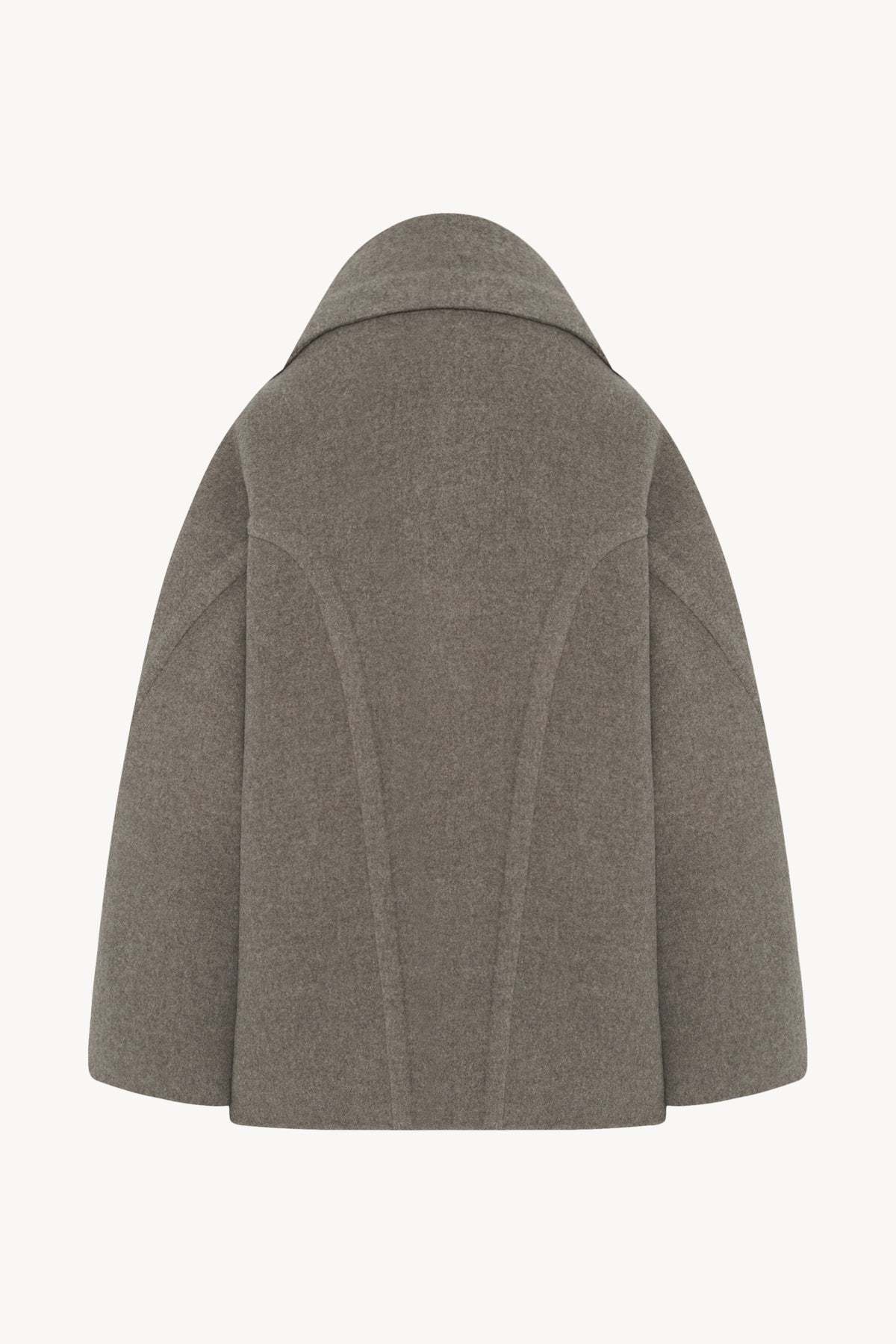 The Row Temur Virgin Wool Coat In Gray