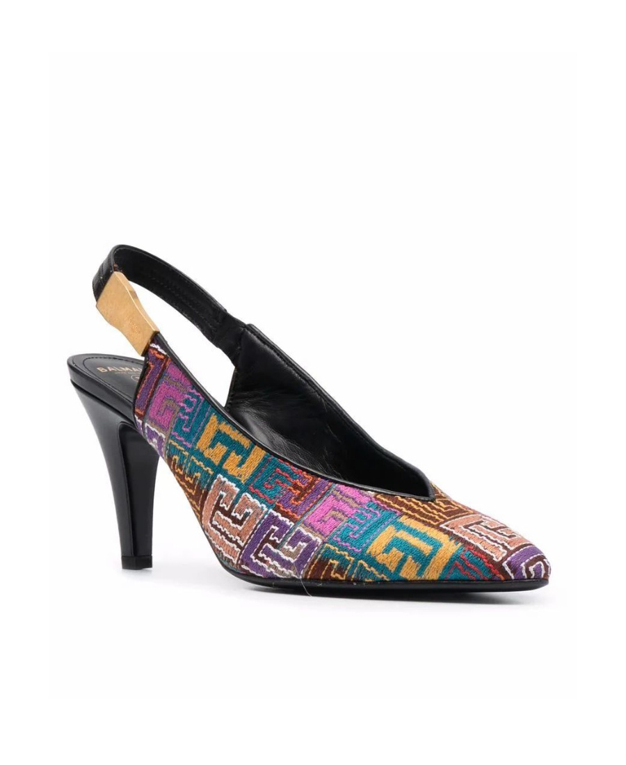Balmain High Heels In Multi
