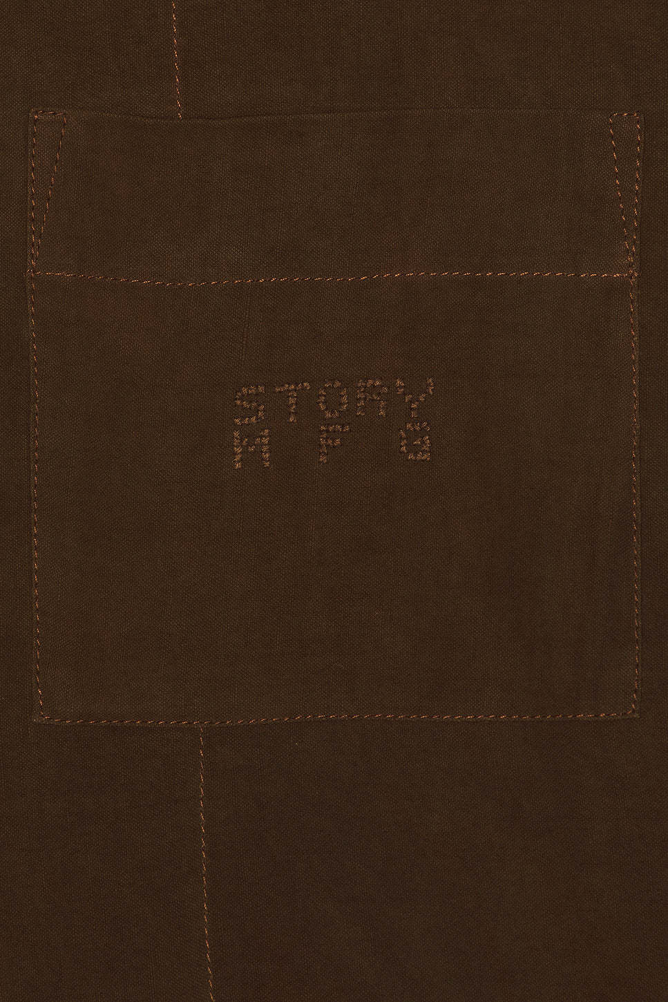 Story Mfg. Greetings Shirt In Brown