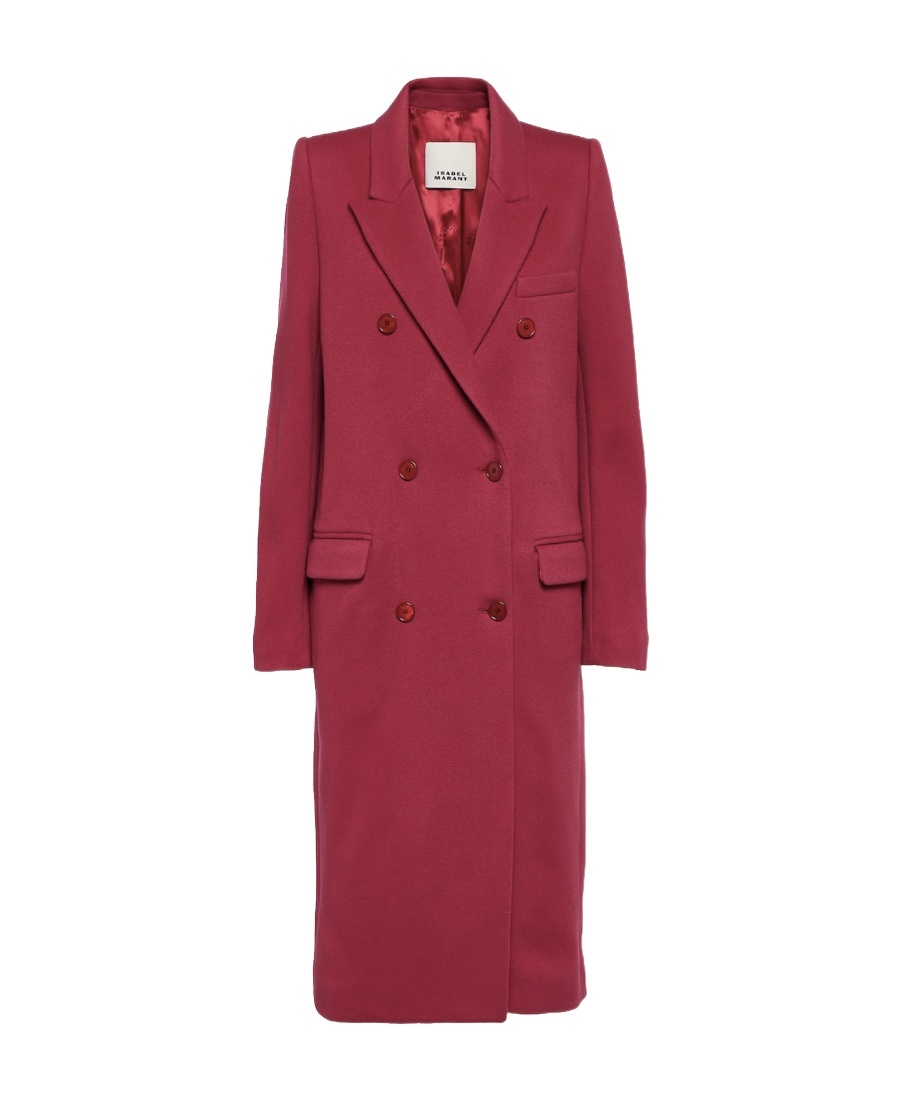 Isabel Marant Enarryli Wool And Cashmere Coat