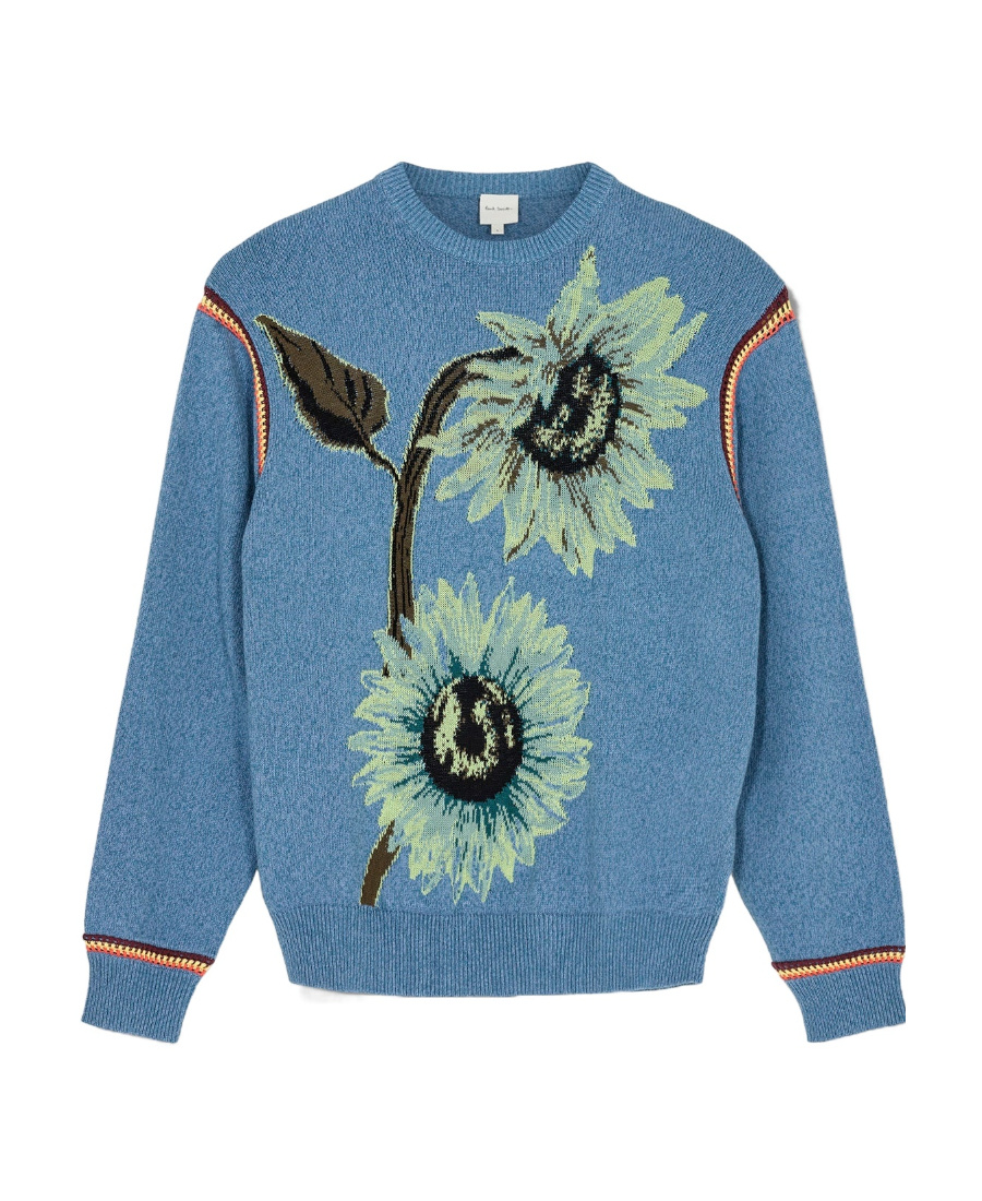 PAUL SMITH ROUND-NECK LONG-SLEEVED SWEATER